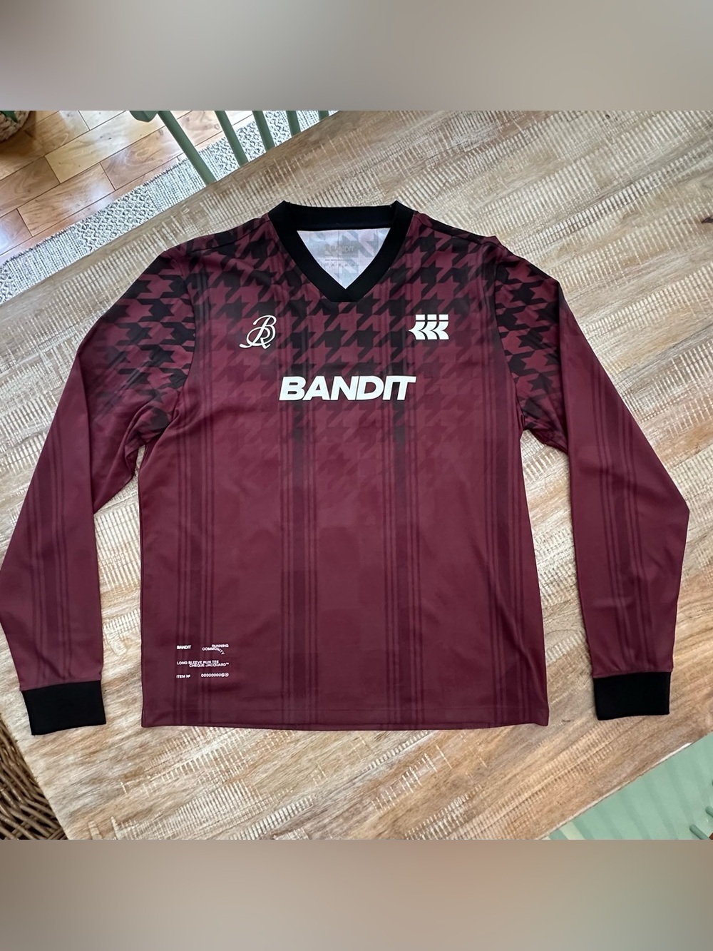 Bandit — men’s running Jacquard Footy Long Sleeve